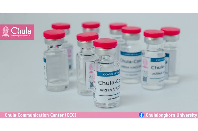 Vaccine ChulaCOV-19 do Thái Lan tự nghiên cứu bằng công nghệ mRNA. (Ảnh Chulalongkorn University)