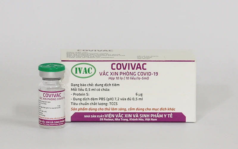 Đối chứng tính sinh miễn dịch vaccine Covivac bằng vaccine AstraZeneca