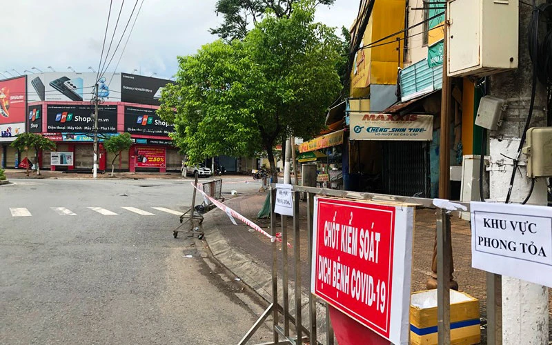 Phong tỏa khu vực Công ty tài chính F88 trên đường Trần Phú, thành phố Bạc Liêu - nơi có nhân viên là F0.