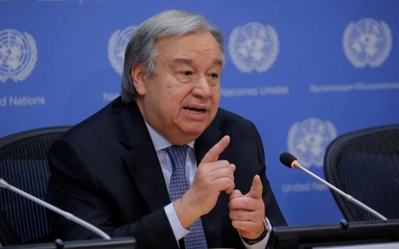 Tổng Thư ký Liên hợp quốc Antonio Guterres. (Ảnh: Reuters)