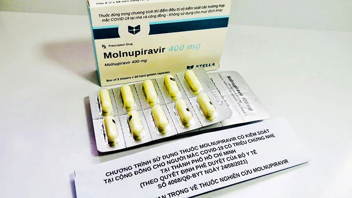 Sử dụng thuốc Molnupiravir đúng cách