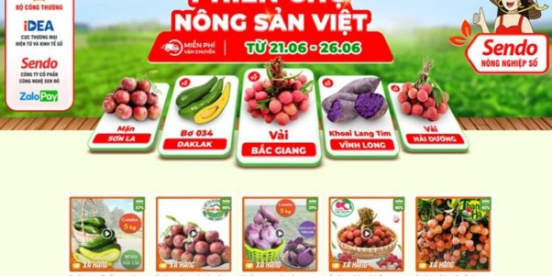Sở Công thương Hà Nội vừa công bố danh sách các doanh nghiệp, điểm bán hàng hóa thiết yếu trên địa bàn theo hình thức bán hàng trực tuyến. (Ảnh minh họa)
