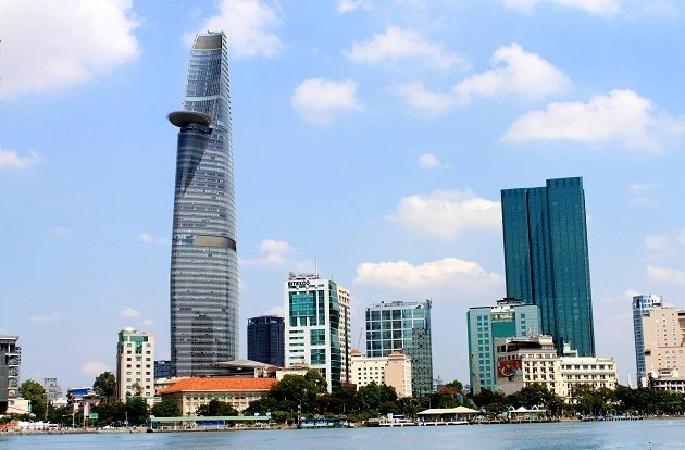 Thành phố Hồ Chí Minh - khu vực kinh tế năng động của cả nước. (Ảnh: TTXVN)