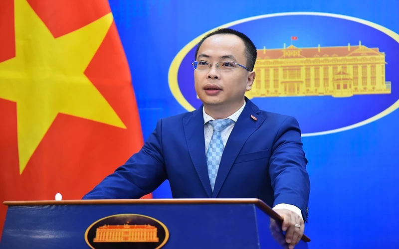 Phó Phát ngôn Bộ Ngoại giao Đoàn Khắc Việt.