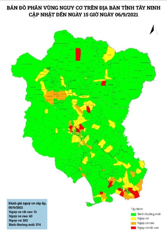 Tây Ninh đã “xanh hóa” 374/540 ấp nằm trong vùng xanh