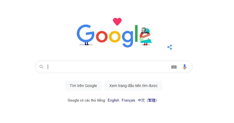 Google Doodle tri ân những anh hùng tuyến đầu chống dịch Covid-19 sáng 9/9. (Ảnh chụp màn hình)