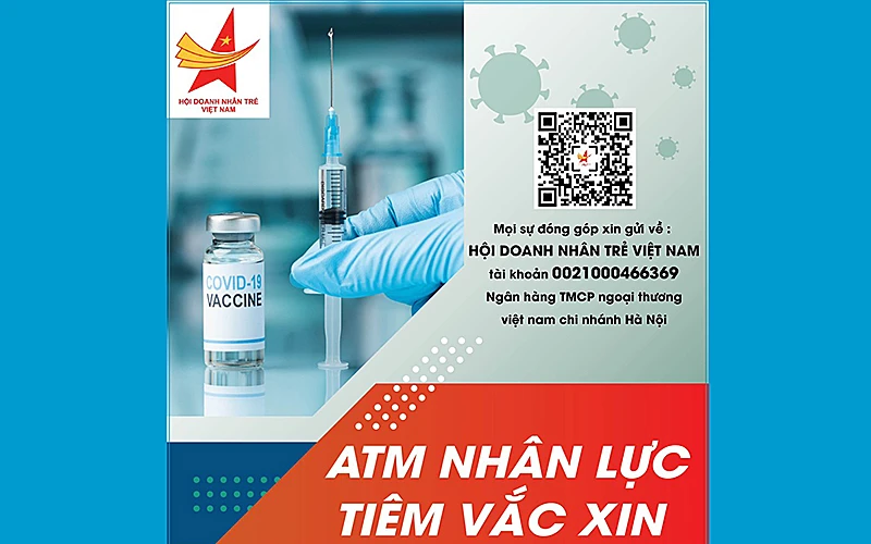 Chương trình “ATM Nhân lực tiêm vaccine” đã chính thức hoạt động vào ngày 10/9.