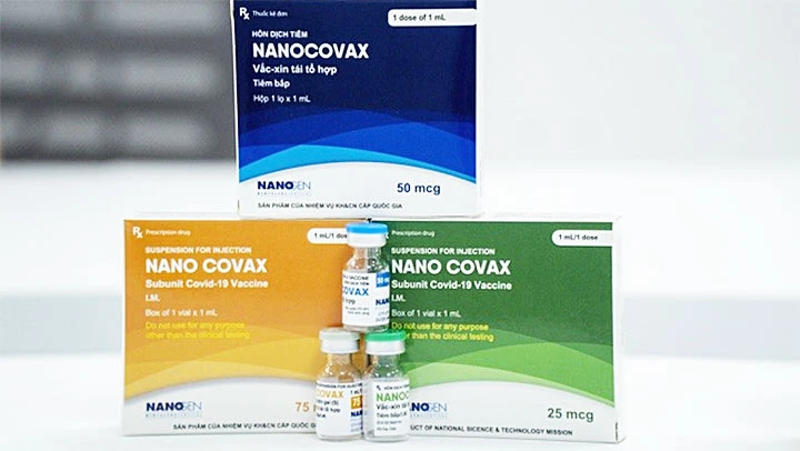 Vaccine Nano Covax của Nanogen. Ảnh: ĐVCC