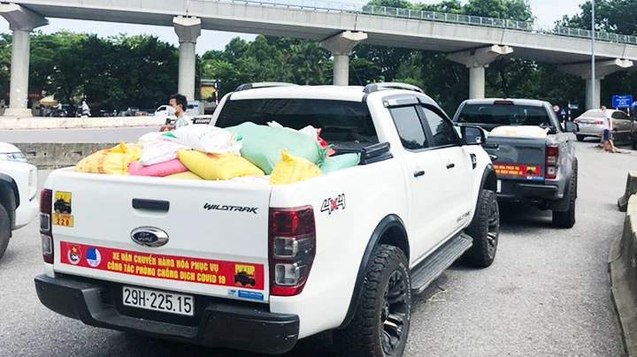 Hội xe bán tải Hà Nội tham gia nhiều hoạt động thiện nguyện.