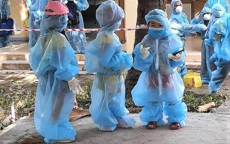 TP Hồ Chí Minh hiện có hơn 1.500 trẻ mồ côi do đại dịch Covid-19. (Ảnh minh họa)
