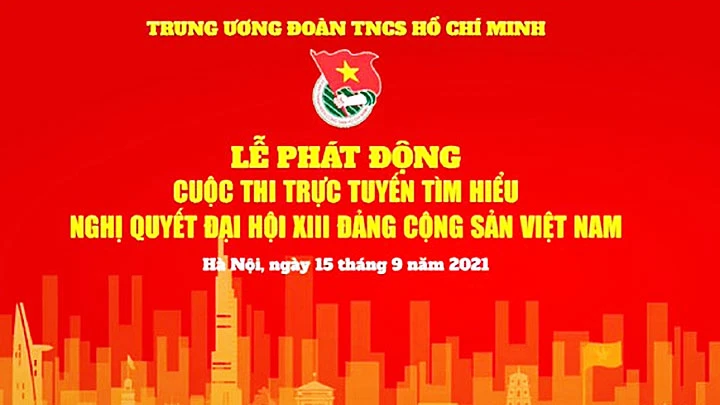 Cuộc thi trực tuyến “Tìm hiểu Nghị quyết Đại hội XIII Đảng Cộng sản Việt Nam”