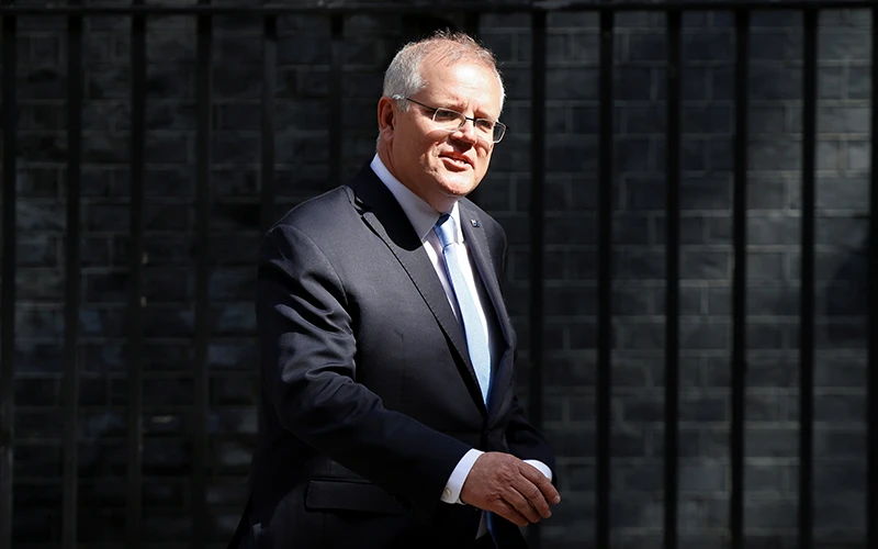 Thủ tướng Australia Scott Morrison. (Ảnh: Reuters) 