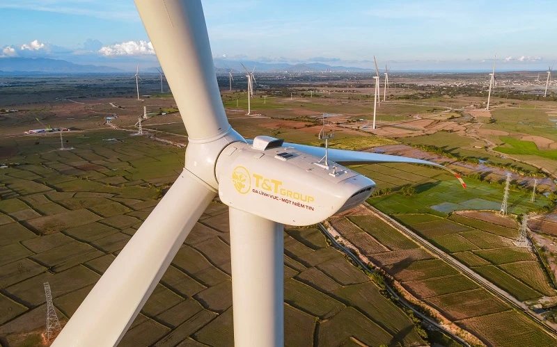 T&T Group đang đẩy mạnh tập trung phát triển năng lượng, đặc biệt hướng tới mục tiêu trở thành nhà phát triển điện gió hàng đầu Việt Nam trong tương lai.