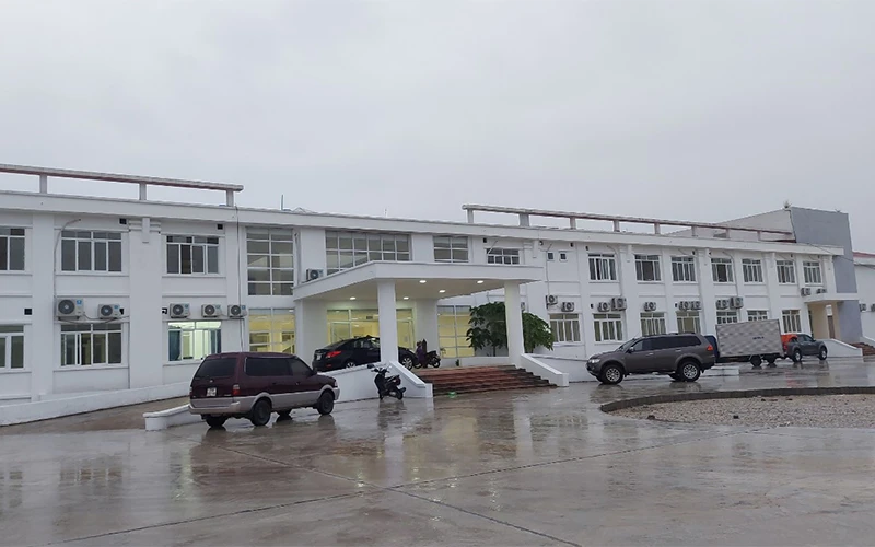 Bệnh viện Dã chiến số 1 tỉnh Hà Nam tại phường Lam Hạ.
