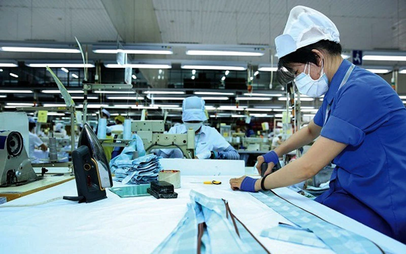 Sản xuất công nghiệp tại Hà Nội tăng trưởng khá. (Ảnh: Nguyễn Sơn) 