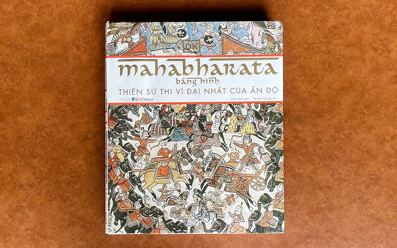 Bộ sử thi Mahabraharata. (Ảnh: Đông A Books)
