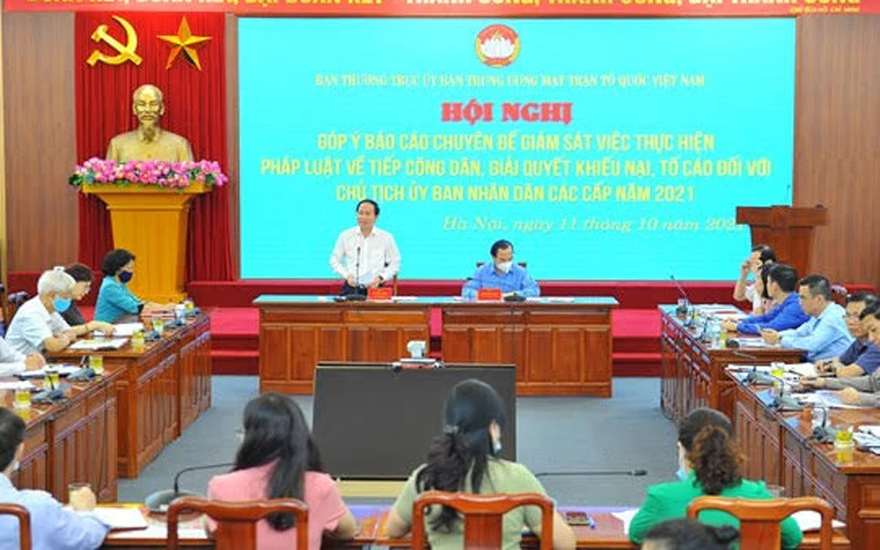 Quang cảnh hội nghị.