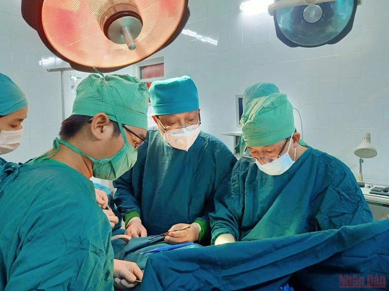 Bệnh nhân Nguyễn Quang K. được cứu chữa tại Bệnh viện Vũng Tàu.