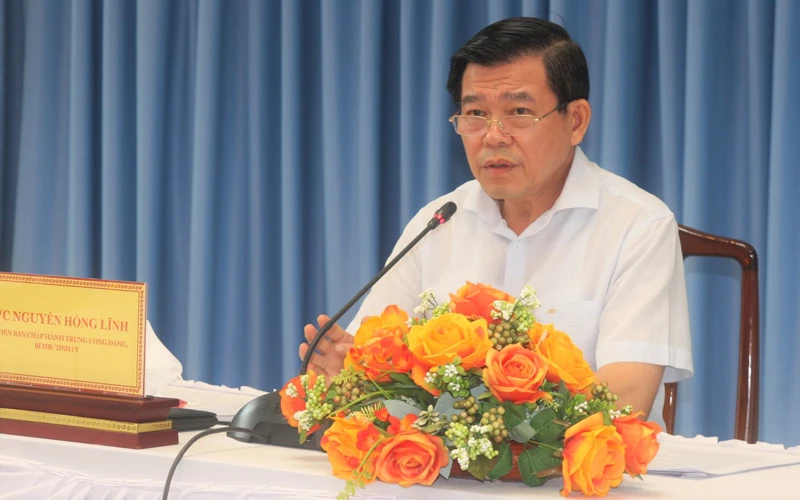 Bí thư Tỉnh ủy Đồng Nai Nguyễn Hồng Lĩnh đề nghị cung cấp vaccine cho doanh nghiệp.