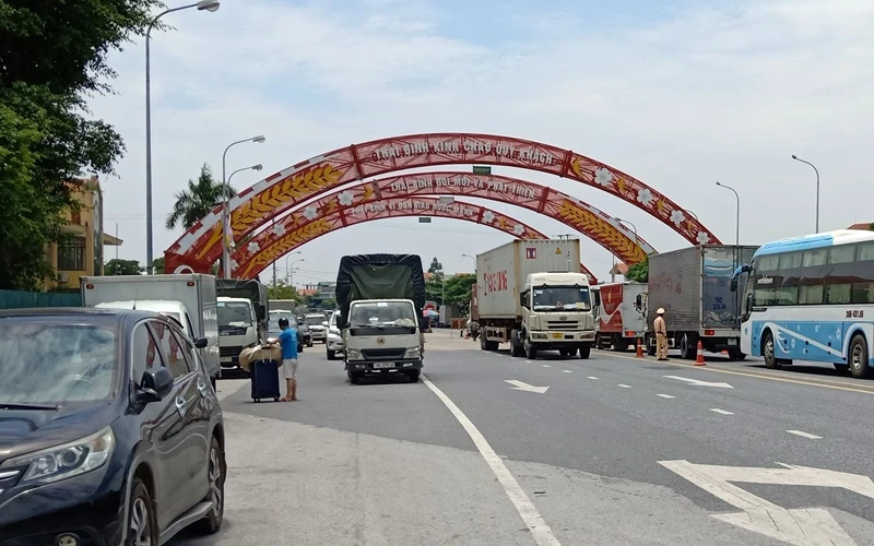 Các chốt kiểm dịch ra vào tỉnh Thái Bình tạm thời dừng hoạt động từ 12 giờ ngày 17/10