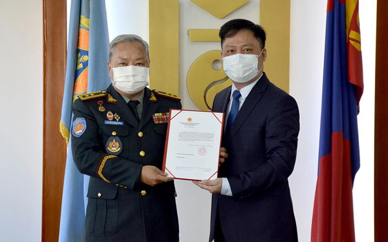 Việt Nam hỗ trợ Mông Cổ 50 nghìn USD để ứng phó dịch Covid-19.