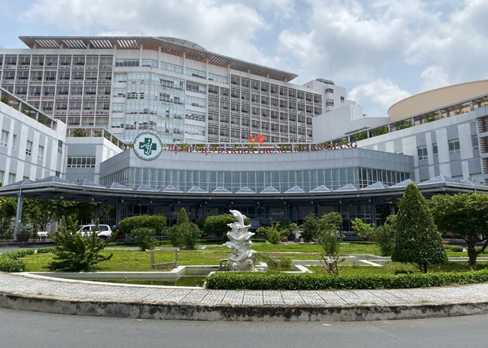 Bệnh viện đa khoa trung tâm tỉnh An Giang.