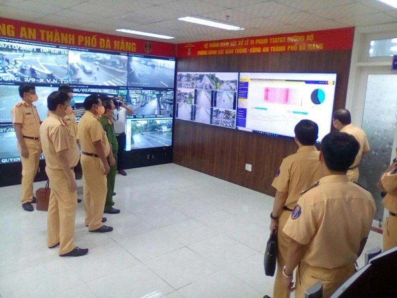 Cục Cảnh sát giao thông khánh thành và đưa vào sử dụng hệ thống giám sát trên quốc lộ 1A đoạn đi qua địa bàn tỉnh Quảng Trị, Thừa Thiên Huế và TP Đà Nẵng.