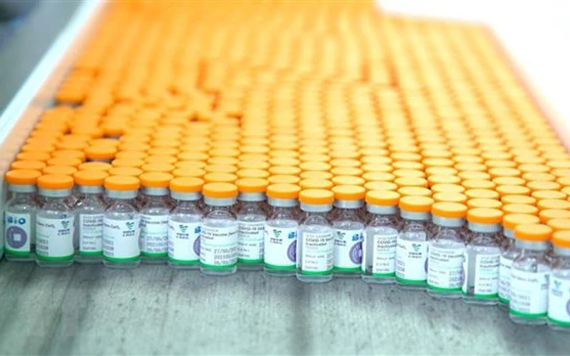 Vaccine phòng Covid-19 của hãng dược Sinopharm tại Bắc Kinh, Trung Quốc. (Ảnh: THX/TTXVN)