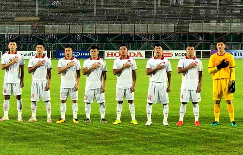 U23 Việt Nam đối đầu U23 Đài Loan (Trung Quốc) vào lúc 17 giờ ngày 27/10. (Ảnh: VFF)