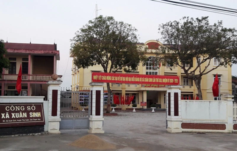 Công sở xã Xuân Sinh, huyện Thọ Xuân, tỉnh Thanh Hóa.