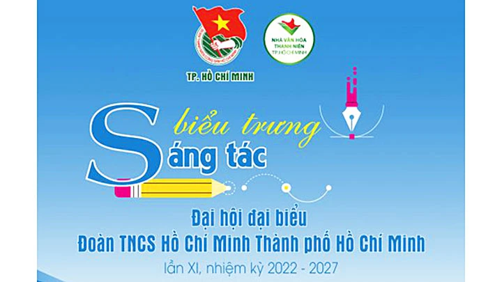 Sáng tác biểu trưng chào mừng Đại hội đại biểu Đoàn TNCS Hồ Chí Minh TP Hồ Chí Minh