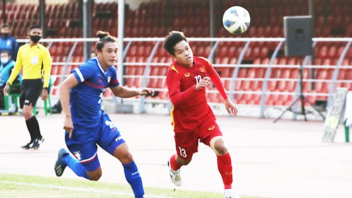 U23 Việt Nam có chiến thắng trước U23 Đài Bắc Trung Hoa. 