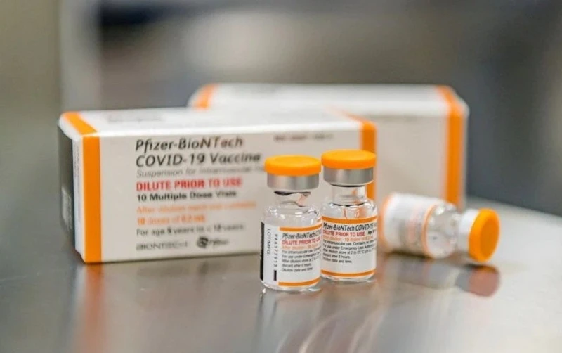 Vaccine ngừa Covid-19 dành cho trẻ em của Pfizer/BioNTech. (Ảnh: Reuters)