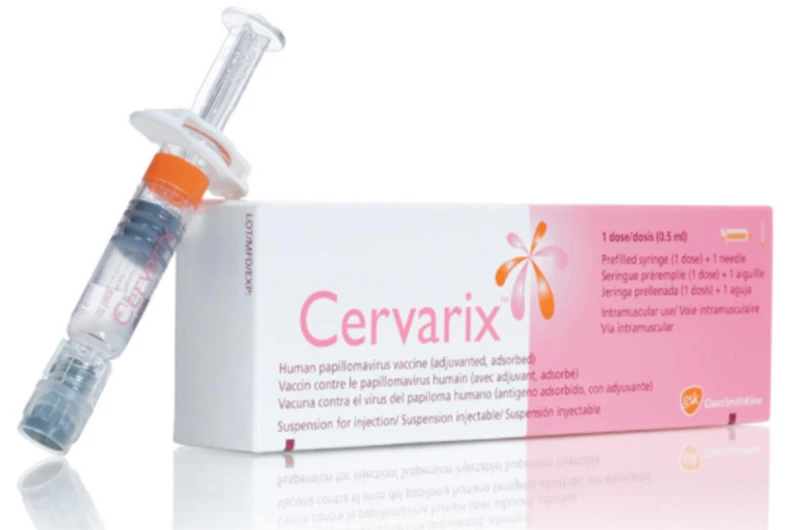 Vaccine Cervarix là sản phẩm của công ty dược phẩm GlaxoSmithKline (Anh). (Nguồn: Pharmog)