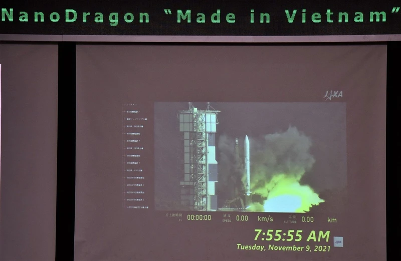Phóng thành công vệ tinh NanoDragon vào 7 giờ 55 phút sáng nay, 9/11.