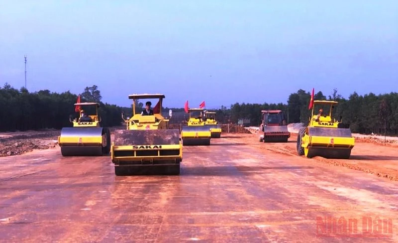 Các đơn vị thi công dự án đường cao tốc Mai Sơn - Quốc lộ 45.