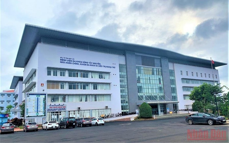 Bệnh viện đa khoa vùng Tây Nguyên, bệnh viện lớn nhất vùng Tây Nguyên.