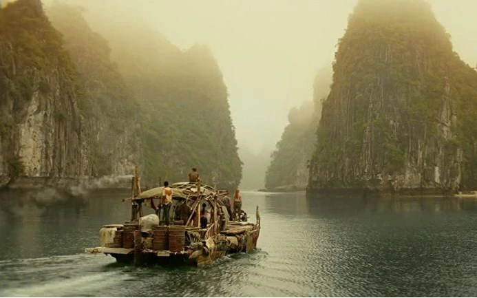 Hạ Long được chọn làm bối cảnh cho nhiều trường đoạn trong phim Đông Dương.
