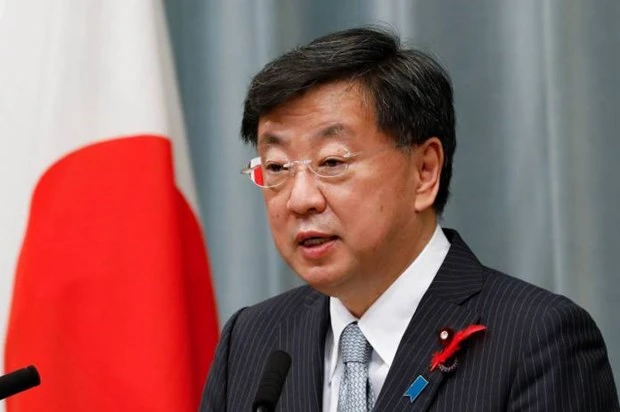 Chánh Văn phòng Nội các Nhật Bản Hirokazu Matsuno. (Nguồn: Reuters/TTXVN)