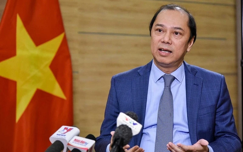 Thứ trưởng Ngoại giao Nguyễn Quốc Dũng, Trưởng SOM ASEAN của Việt Nam.