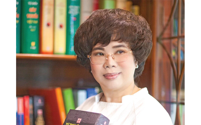 Bà Thái Hương - nhà sáng lập Tập đoàn TH và thương hiệu sữa tươi sạch TH true MILK. 