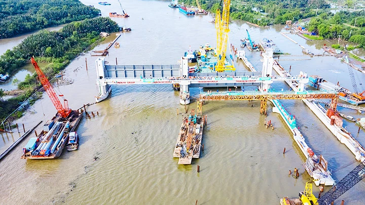 Dự án giải quyết ngập do triều khu vực TP Hồ Chí Minh có xét đến yếu tố biến đổi khí hậu vẫn chưa hẹn ngày hoàn thành.