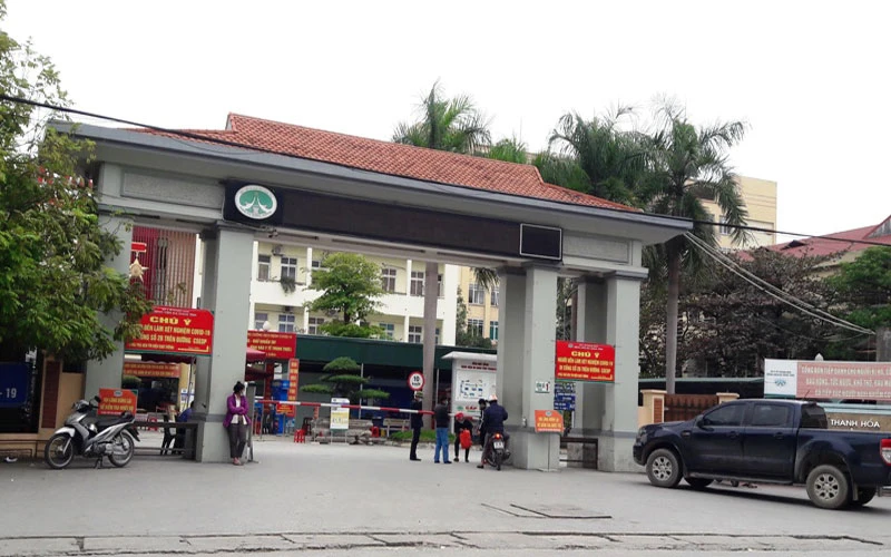 Bệnh viện đa khoa tỉnh Thanh Hóa.