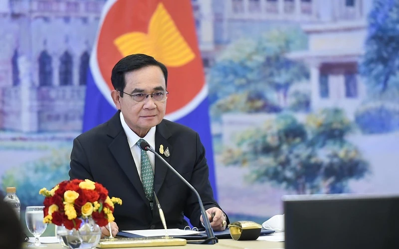 Thủ tướng Thái Lan Prayut Chan-o-cha tham dự hội nghị cấp cao ASEAN - Trung Quốc.