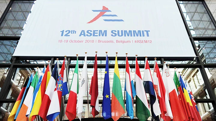 ASEM12 xác định chương trình hành động về kết nối lần đầu. Ảnh: REUTERS