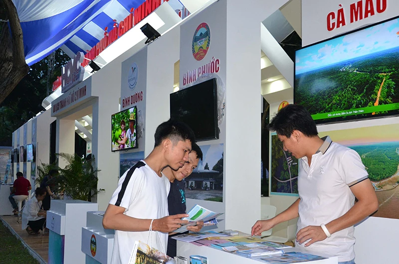 Các hoạt động tại Ngày hội Du lịch TP Hồ Chí Minh năm 2020.
