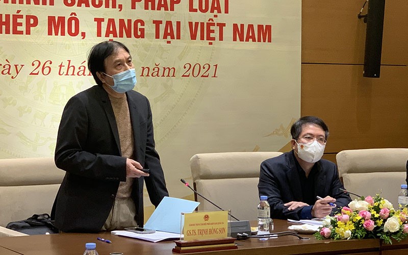GS, TS Trịnh Hồng Sơn chia sẻ về những bất cập của chính sách pháp luật về hiến, ghép mô, tạng hiện nay. 