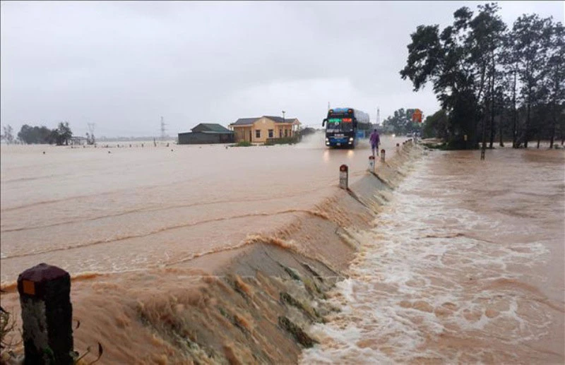 Từ ngày 27 đến 30/11, nhiều nơi ở Nam Trung Bộ, Tây Nguyên có mưa rất to, lượng mưa có nơi hơn 600mm. (Ảnh minh họa)