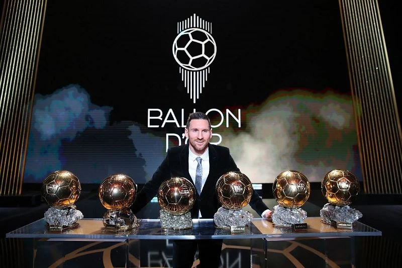 Lionel Messi là cầu thủ nhận nhiều Quả bóng Vàng nhất trong lịch sử (6). (Ảnh: Getty Images)