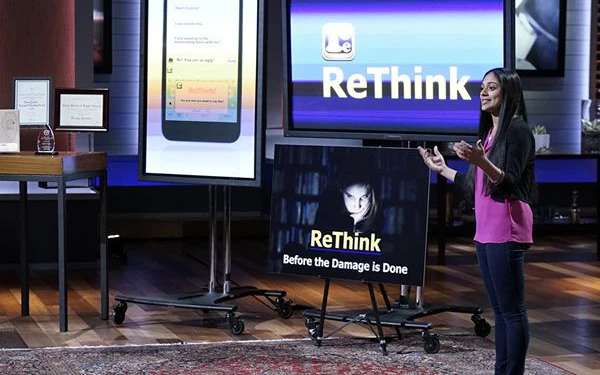 Trisha Prabhu đã phát triển ứng dụng ReThink-Nghĩ lại